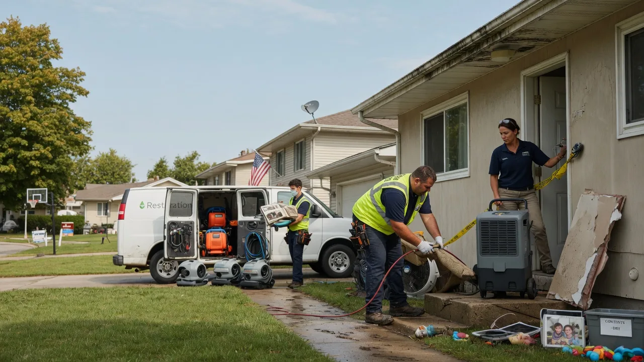 Water Damage Restoration in Hallettsville, TX near me